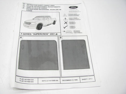 NEW - OEM Ford YL3Z-1611600-AA Truck Bed Cargo Liner 2001-2003 F-150 Supercrew