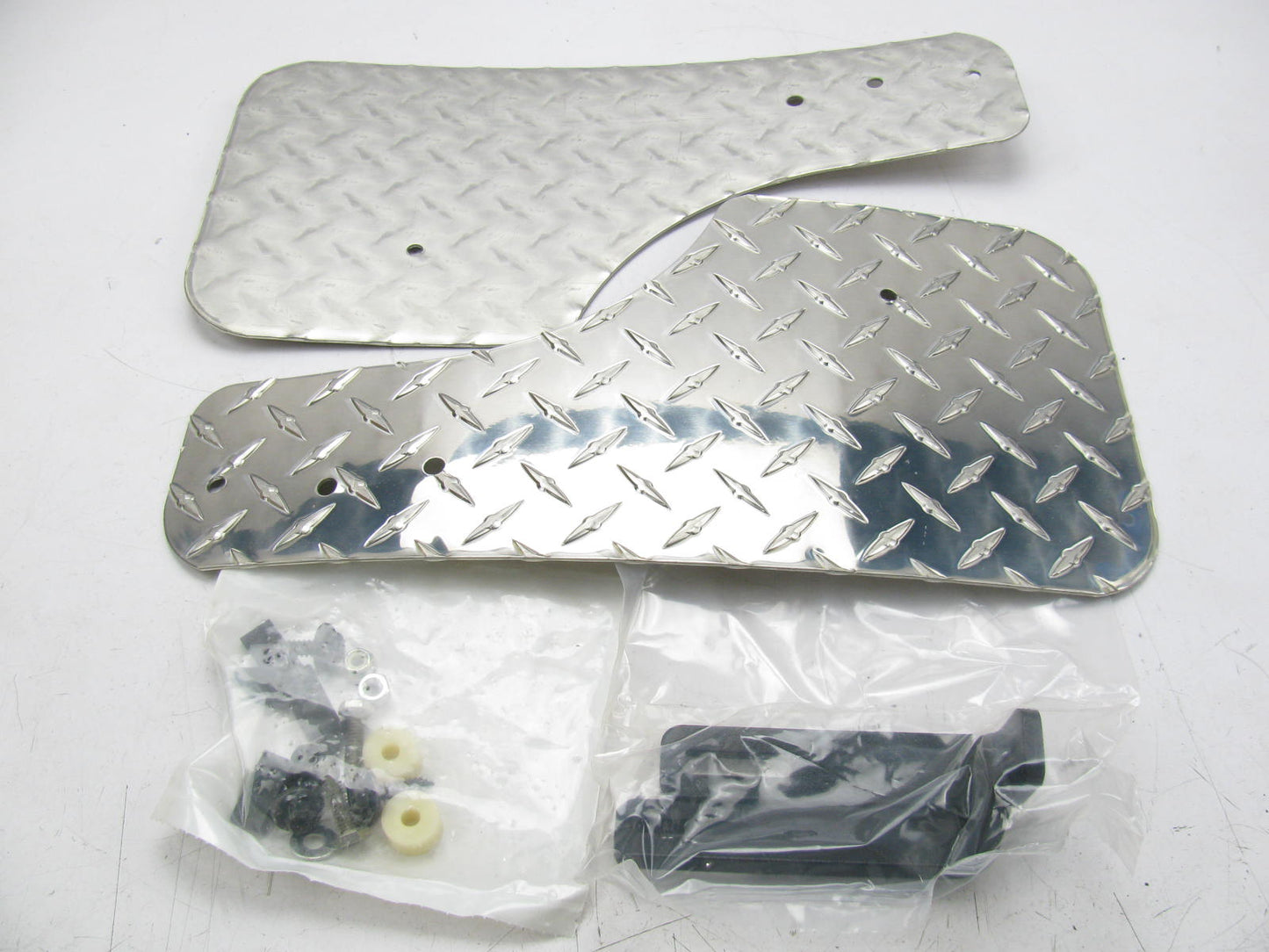 OEM Front Diamond Plate Splash Guard  Set For 1999-2003 Ford F-150