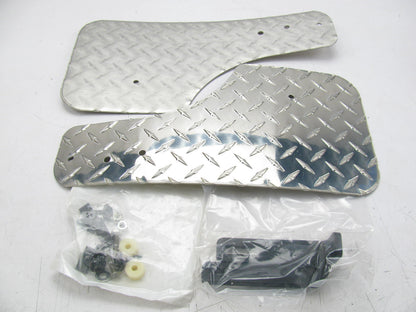 OEM Front Diamond Plate Splash Guard  Set For 1999-2003 Ford F-150