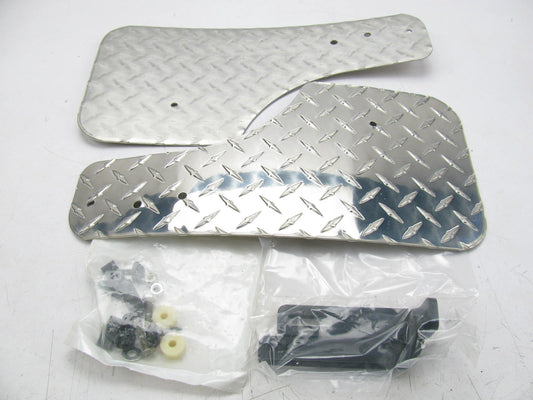OEM Front Diamond Plate Splash Guard  Set For 1999-2003 Ford F-150