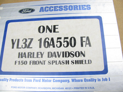 OEM Front Diamond Plate Splash Guard  Set For 1999-2003 Ford F-150