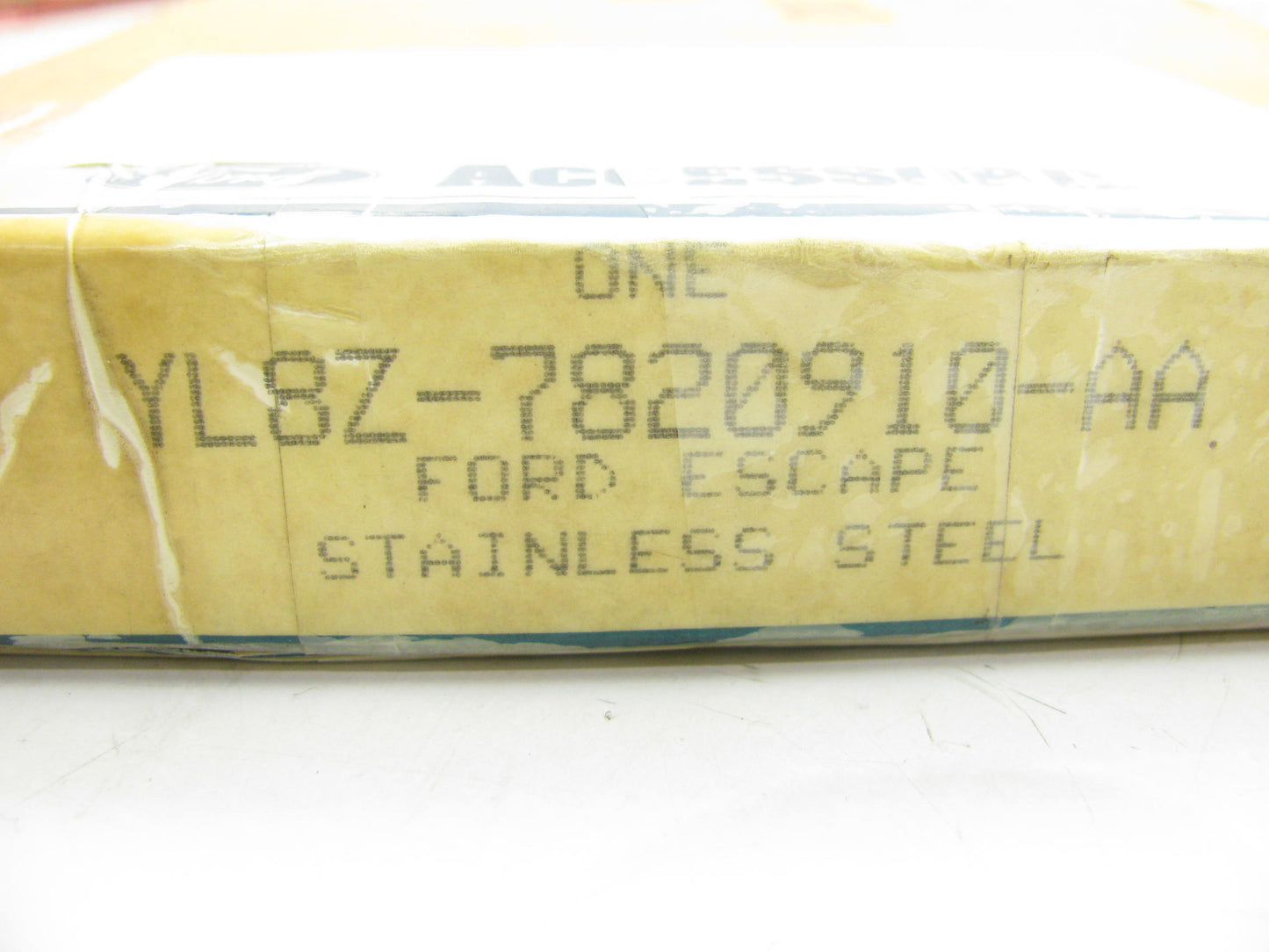 SET - OEM Ford YL8Z-7820910-AA STAINLESS STEEL Door Edge Gaurds For 01-06 Escape