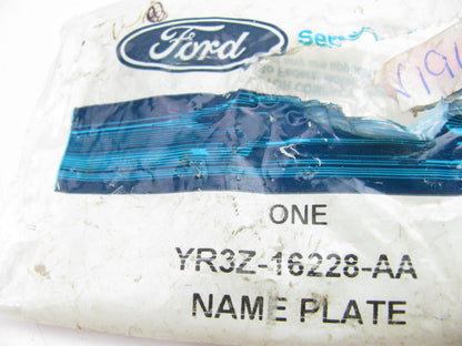 NEW YR3Z-16228-AA FRONT RIGHT Fender Emblem OEM For 95-98 Ford Mustang