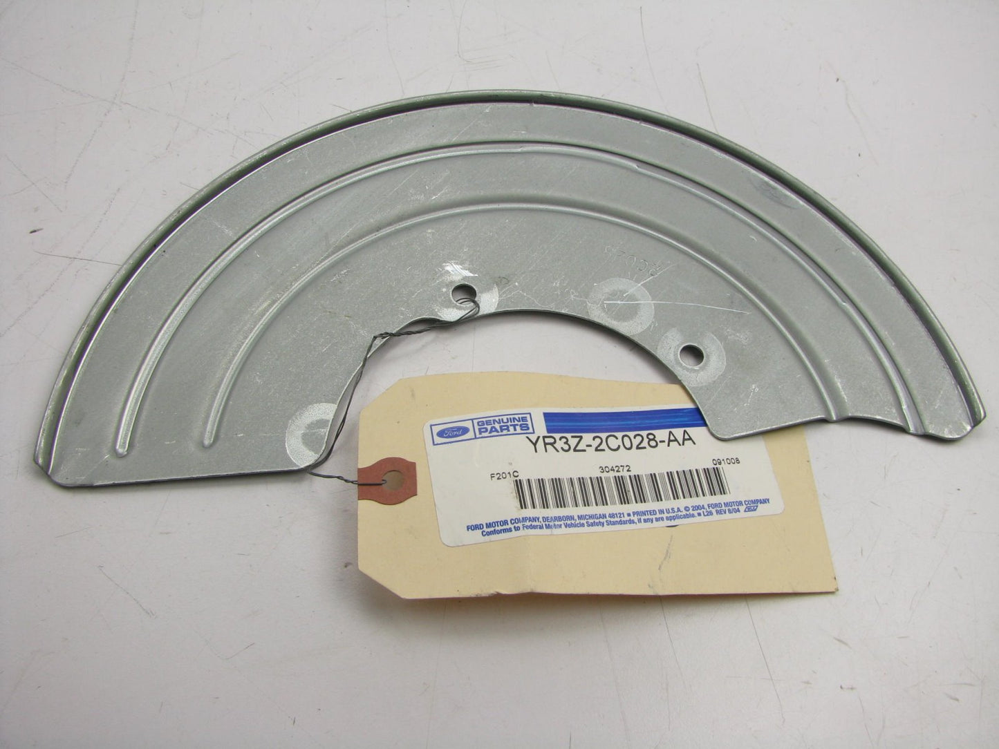 USED - 1999-2004 Mustang SVT Cobra REAR RIGHT Disc Brake Dust Shield Cover Plate