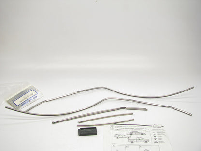 NEW OEM Ford Stainless Steel Door Edge Guard Kit For 2000-04 Ford Focus SEDAN
