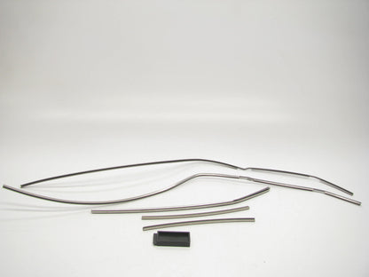 NEW OEM Ford Stainless Steel Door Edge Guard Kit For 2000-04 Ford Focus SEDAN