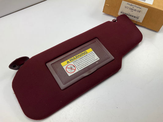 NOS OEM Ford YW7Z-5404105-EAG Left Drivers RED Sun Visor - 1994-1996 Crown Vic.