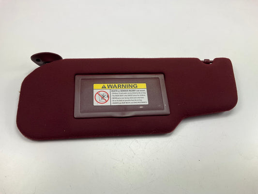 NOS OEM Ford YW7Z-5404105-EAG Left Drivers RED Sun Visor - 1994-1996 Crown Vic.