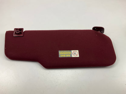 NOS OEM Ford YW7Z-5404105-EAG Left Drivers RED Sun Visor - 1994-1996 Crown Vic.