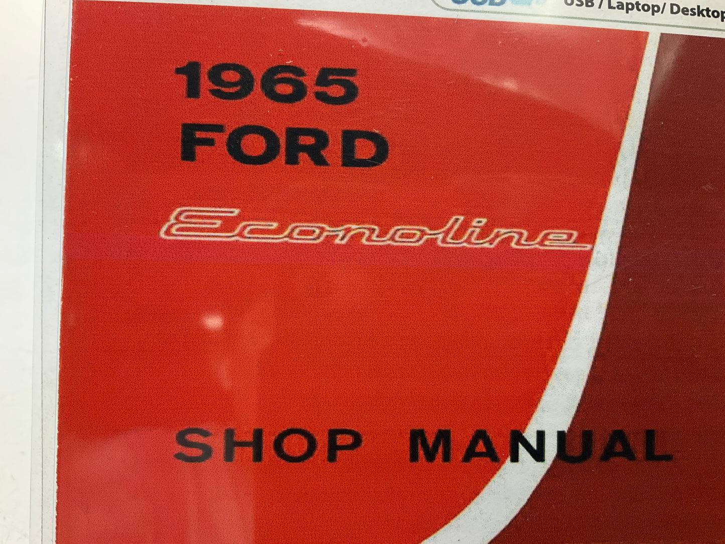 Forel Publishing USB-10039 Shop Manual - 1965 Ford Econoline, Comes On USB Stick