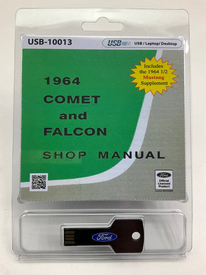 1964 Comet, Falcon, Mustang Shop Manual (USB) USB10013