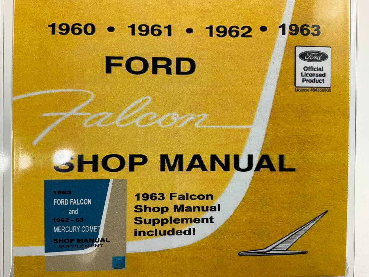 1960-1963 Ford Falcon Shop Manual (USB) USB10035