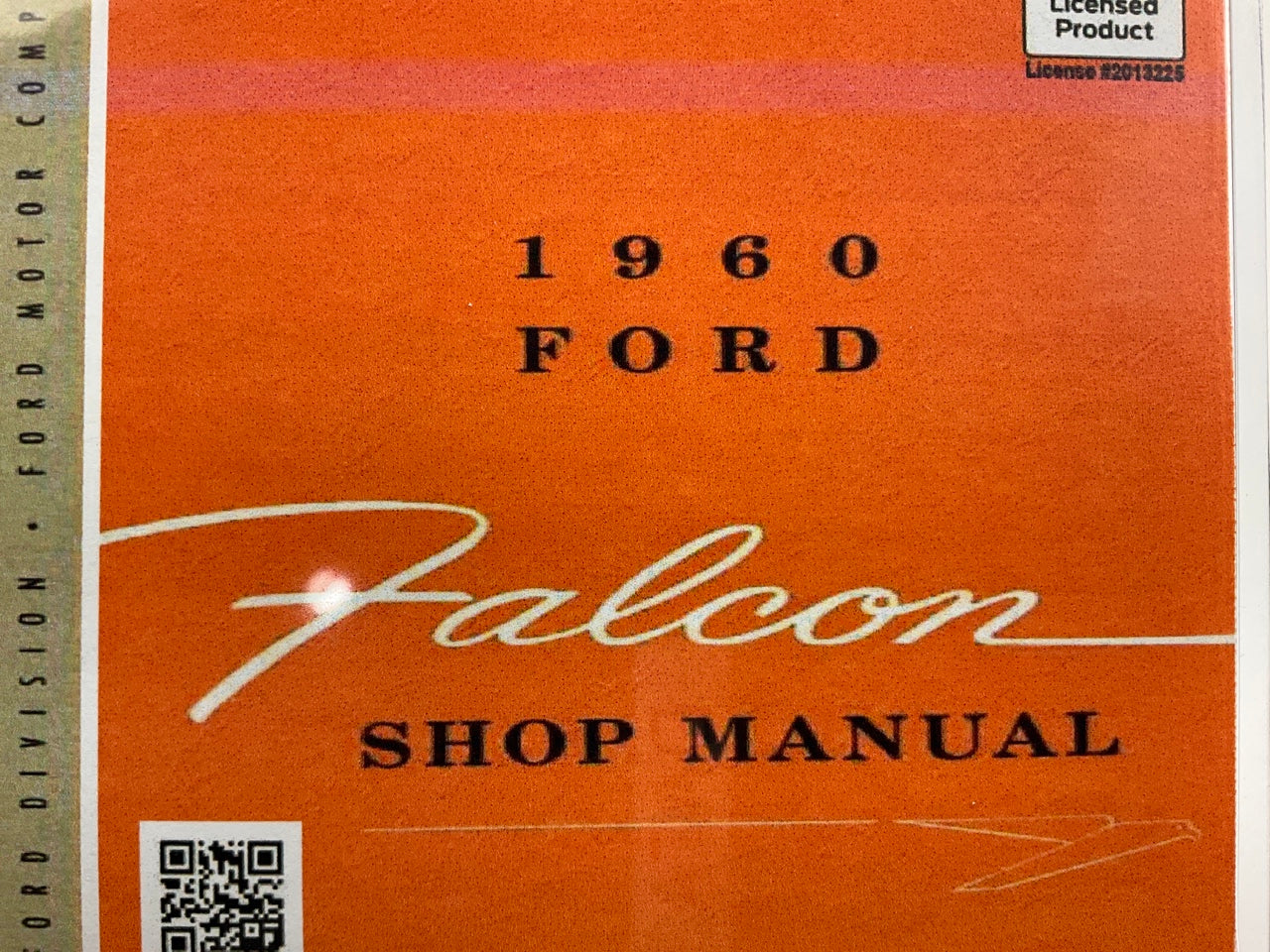 1960 Ford Falcon Shop Manual (USB) USB10036