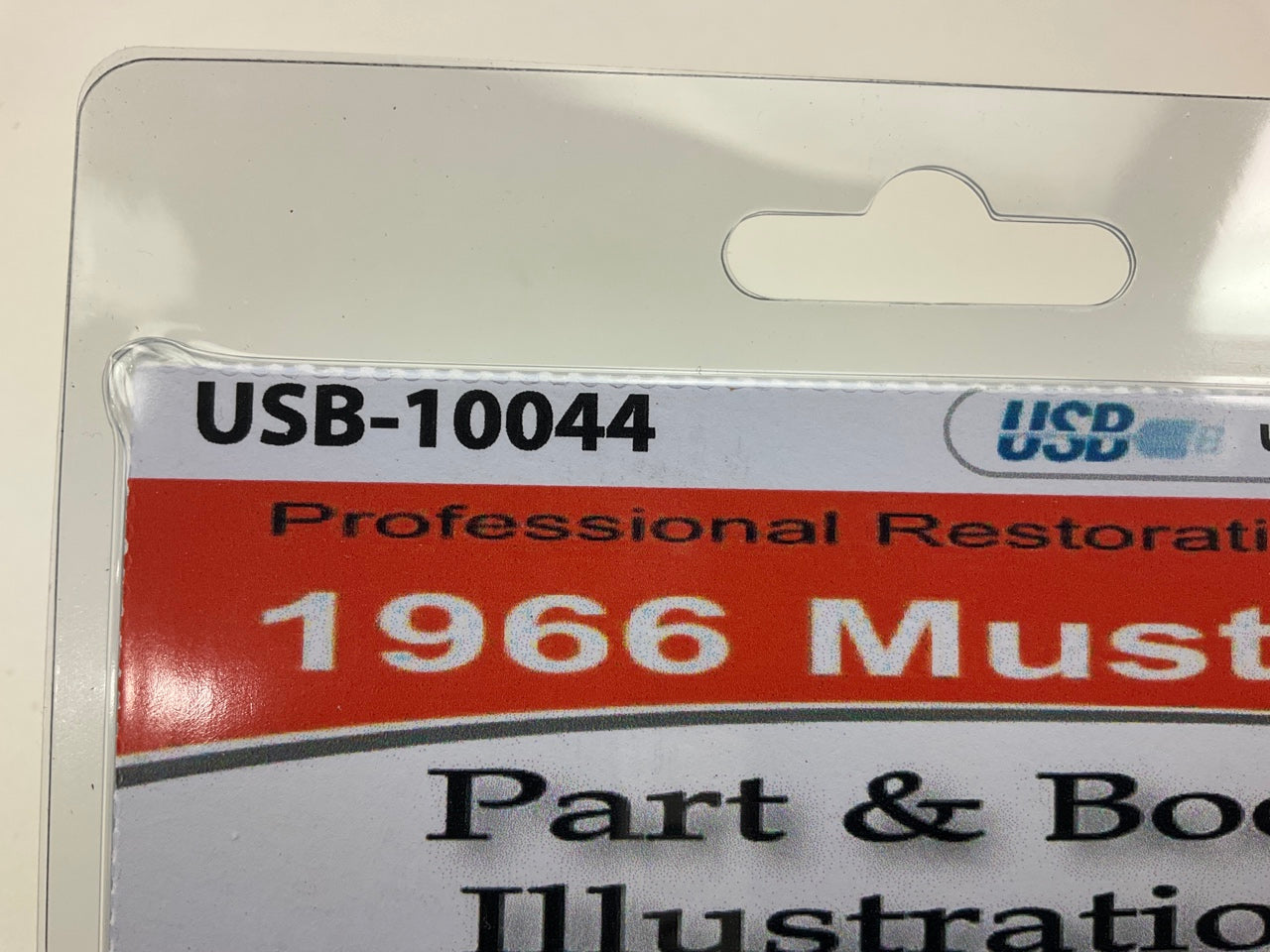 1966 Mustang Part And Body Illustrations Manual (USB) USB10044