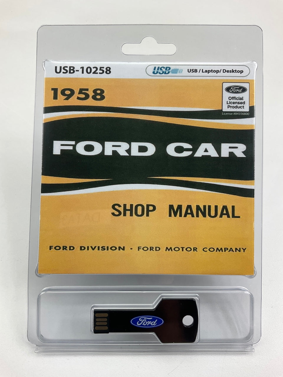 1958 Ford Car Shop Manual (USB) USB10258