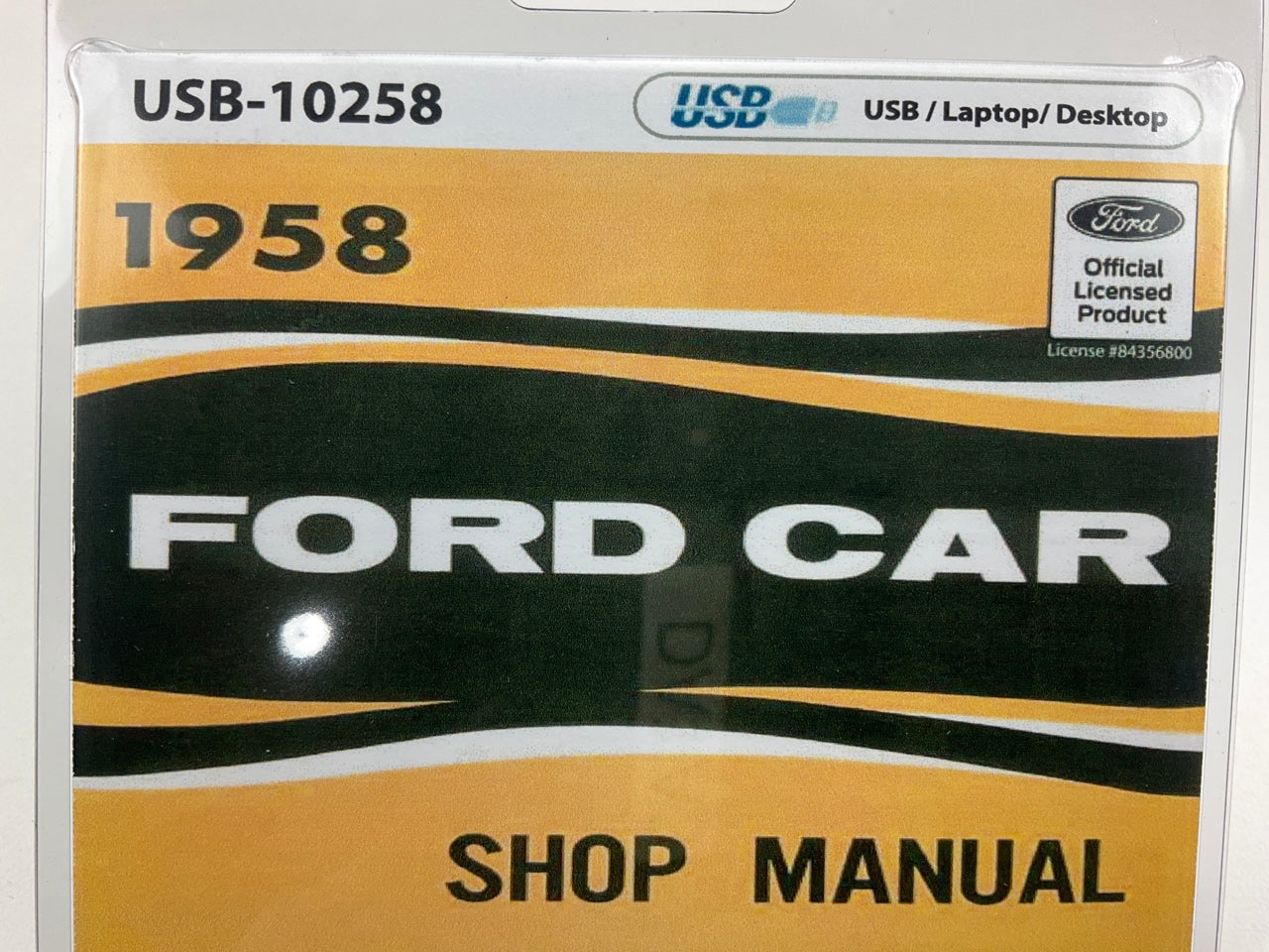 1958 Ford Car Shop Manual (USB) USB10258