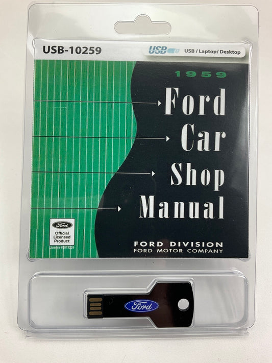 1959 Ford Car Shop Manual (USB) USB10259