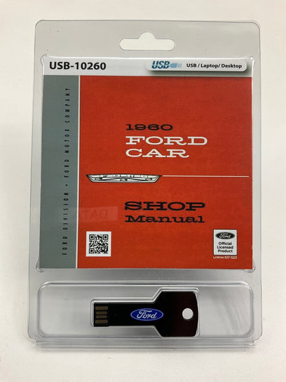 1960 Ford Car Shop Manual (USB) USB10260