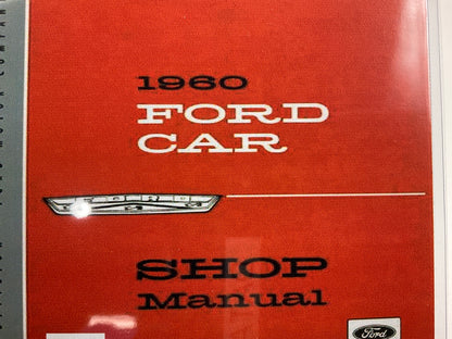 1960 Ford Car Shop Manual (USB) USB10260