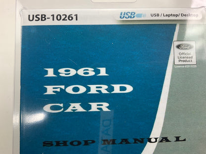 1961 Ford Car Shop Manual (USB) USB10261