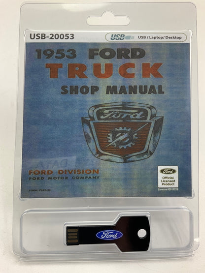 1953 Ford Truck Shop Manual (USB) USB20053