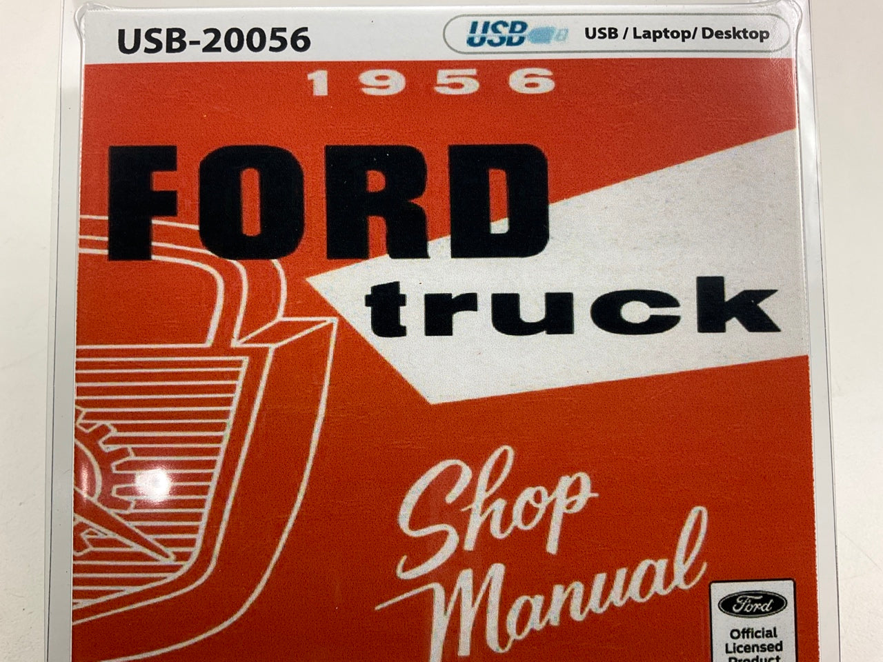 1956 Ford Truck Shop Manual (USB) USB20056