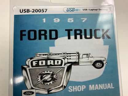 1957 Ford Truck Shop Manual (USB) USB20057