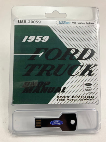 1959 Ford Truck Shop Manual (USB) USB20059