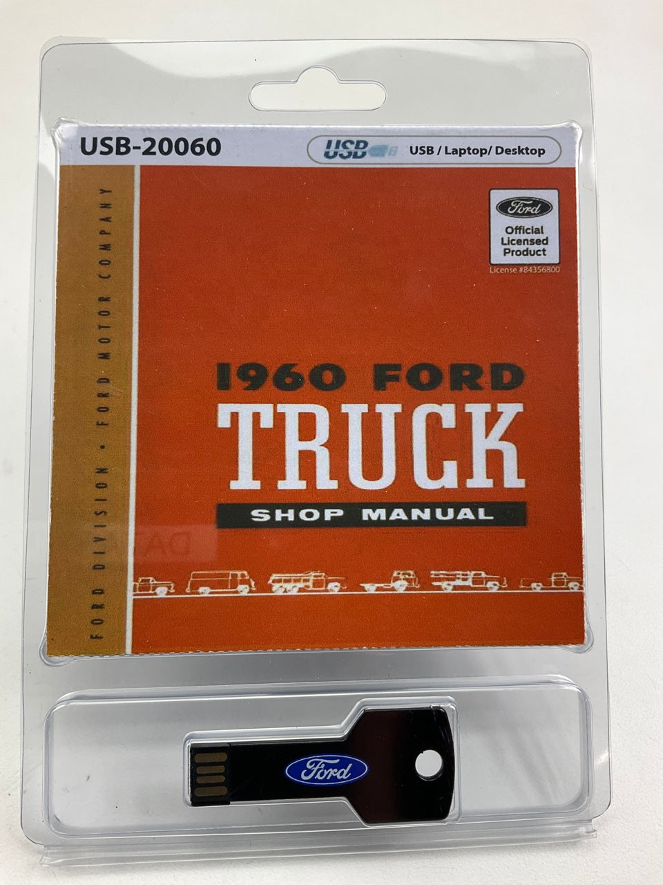 1960 Ford Truck Shop Manual (USB) USB20060