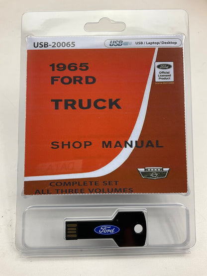 1965 Ford Truck Shop Manual (USB) USB20065