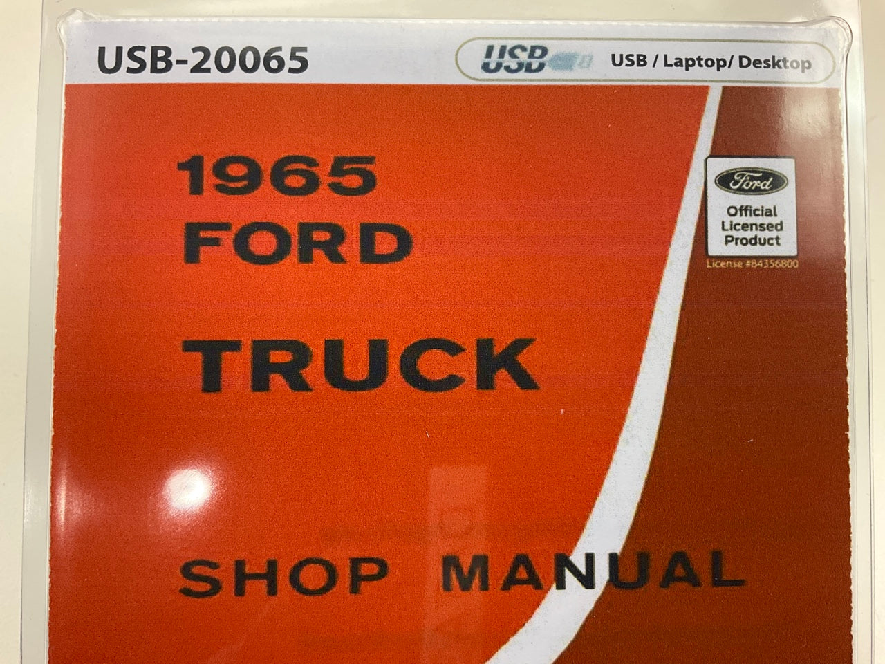 1965 Ford Truck Shop Manual (USB) USB20065