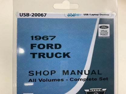 1967 Ford Truck Shop Manual (USB) USB20067