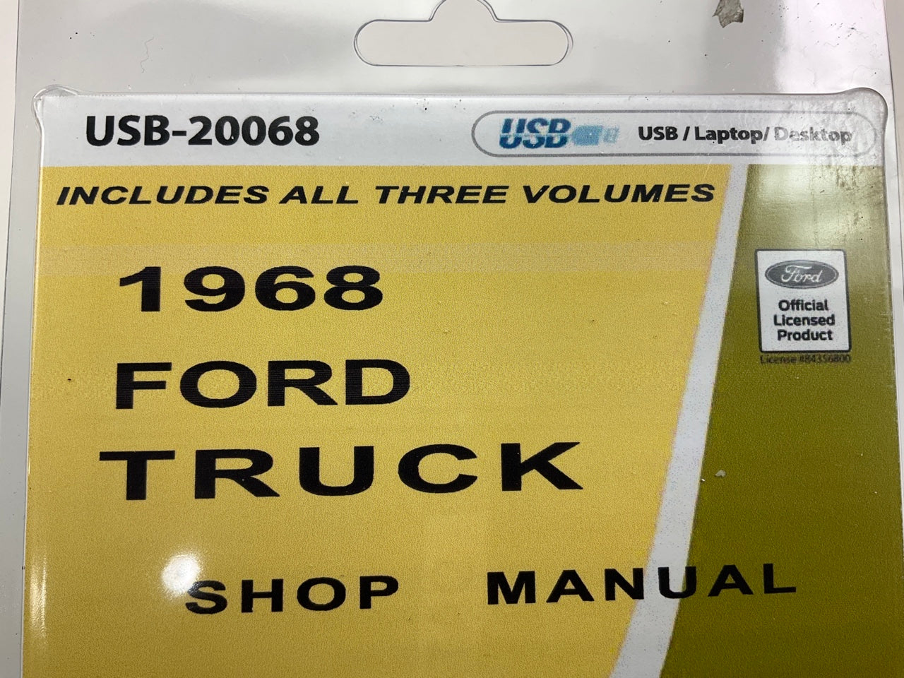 1968 Ford Truck Shop Manual (USB) USB20068