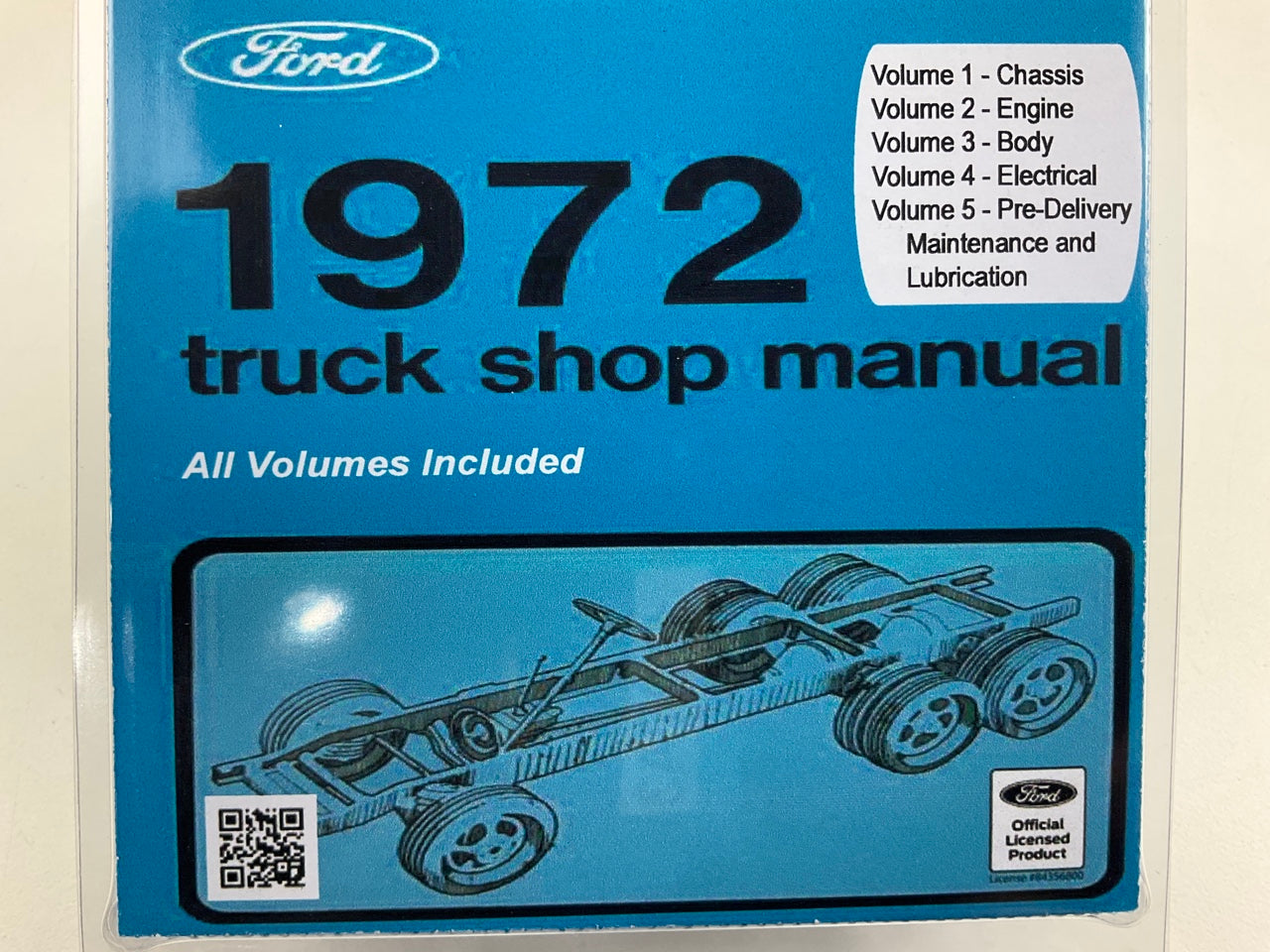 1972 Ford Truck Shop Manual (USB) USB20072