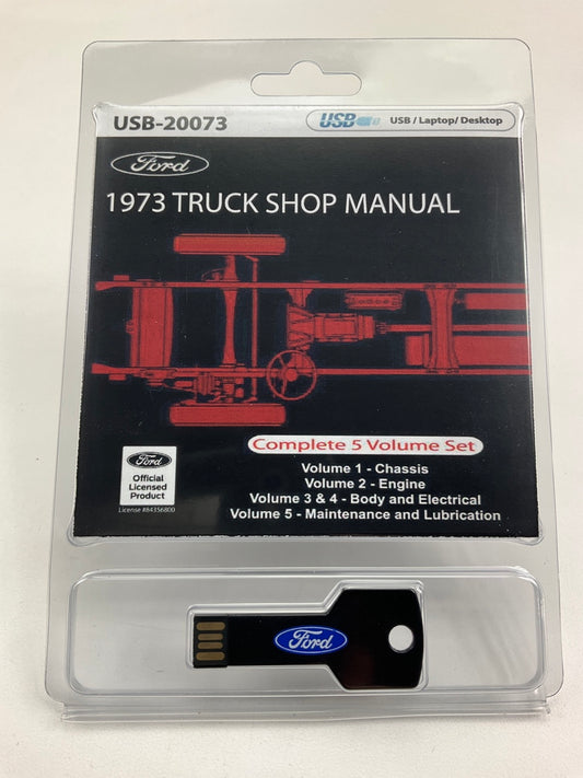 1973 Ford Truck Shop Manual (USB) USB20073