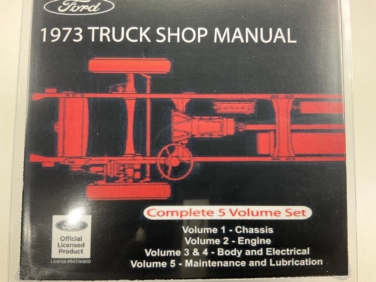 1973 Ford Truck Shop Manual (USB) USB20073