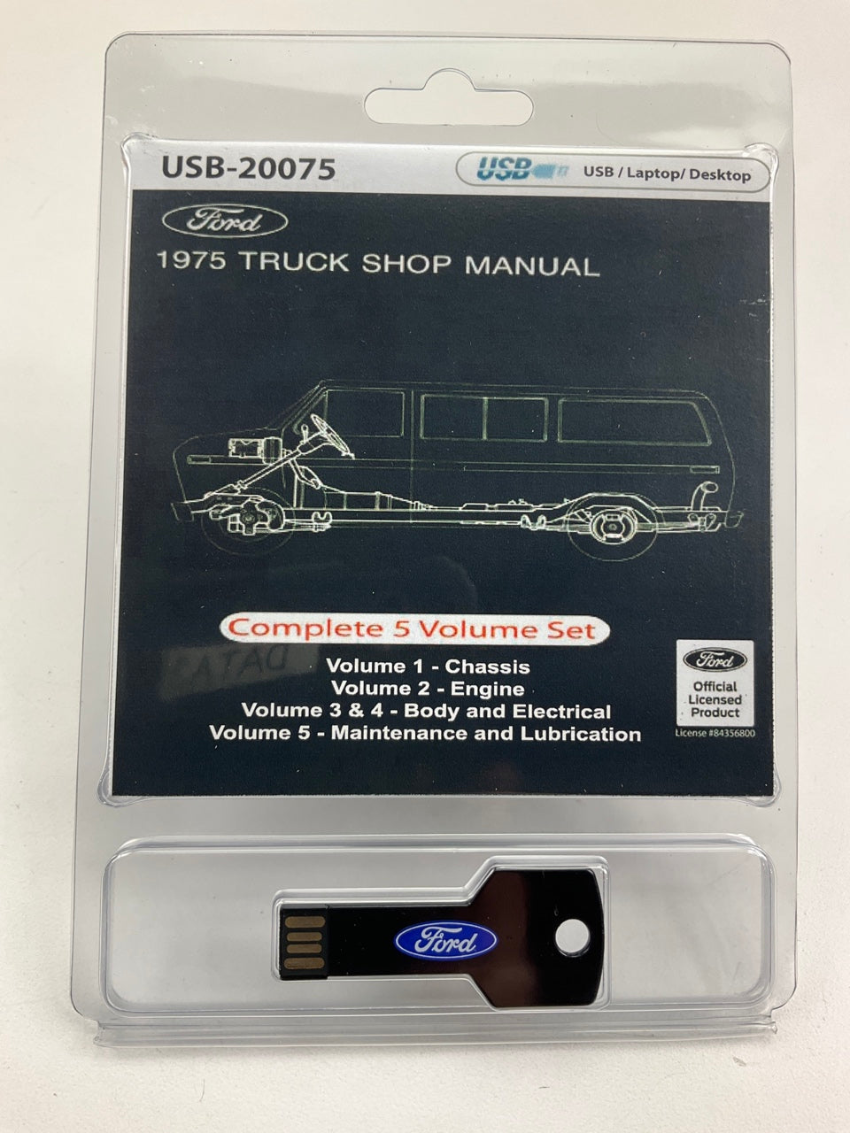 1975 Ford Truck Shop Manual (USB) USB20075