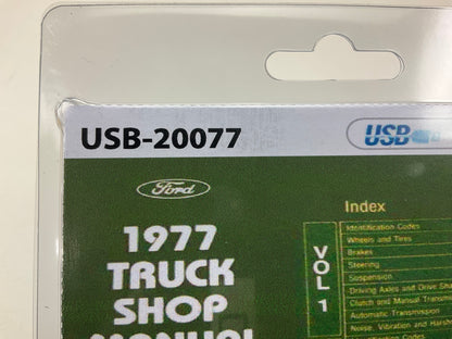 1977 Ford Truck Shop Manual (USB) USB20077