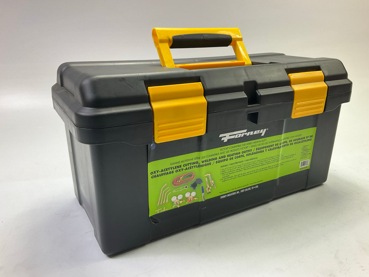 Forney Industries 1707 Medium-Duty Torch Kit (Victor Style): Cut, Weld, & Braze