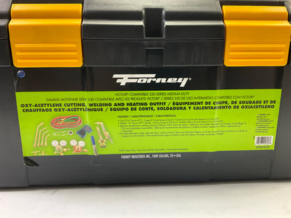 Forney Industries 1707 Medium-Duty Torch Kit (Victor Style): Cut, Weld, & Braze