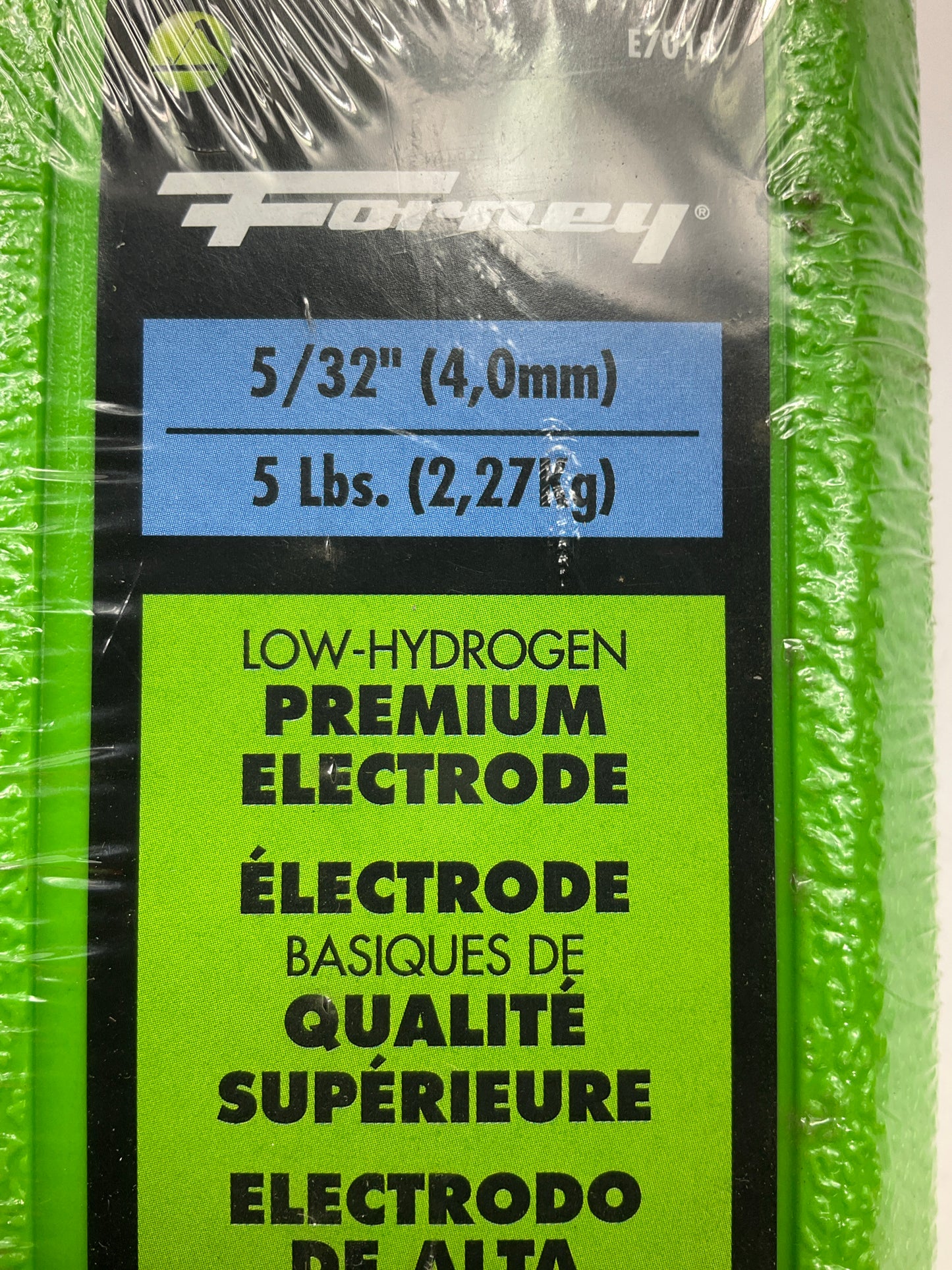 Forney 30905 E7018, Stick Electrode, 5/32 In X 5 Pound