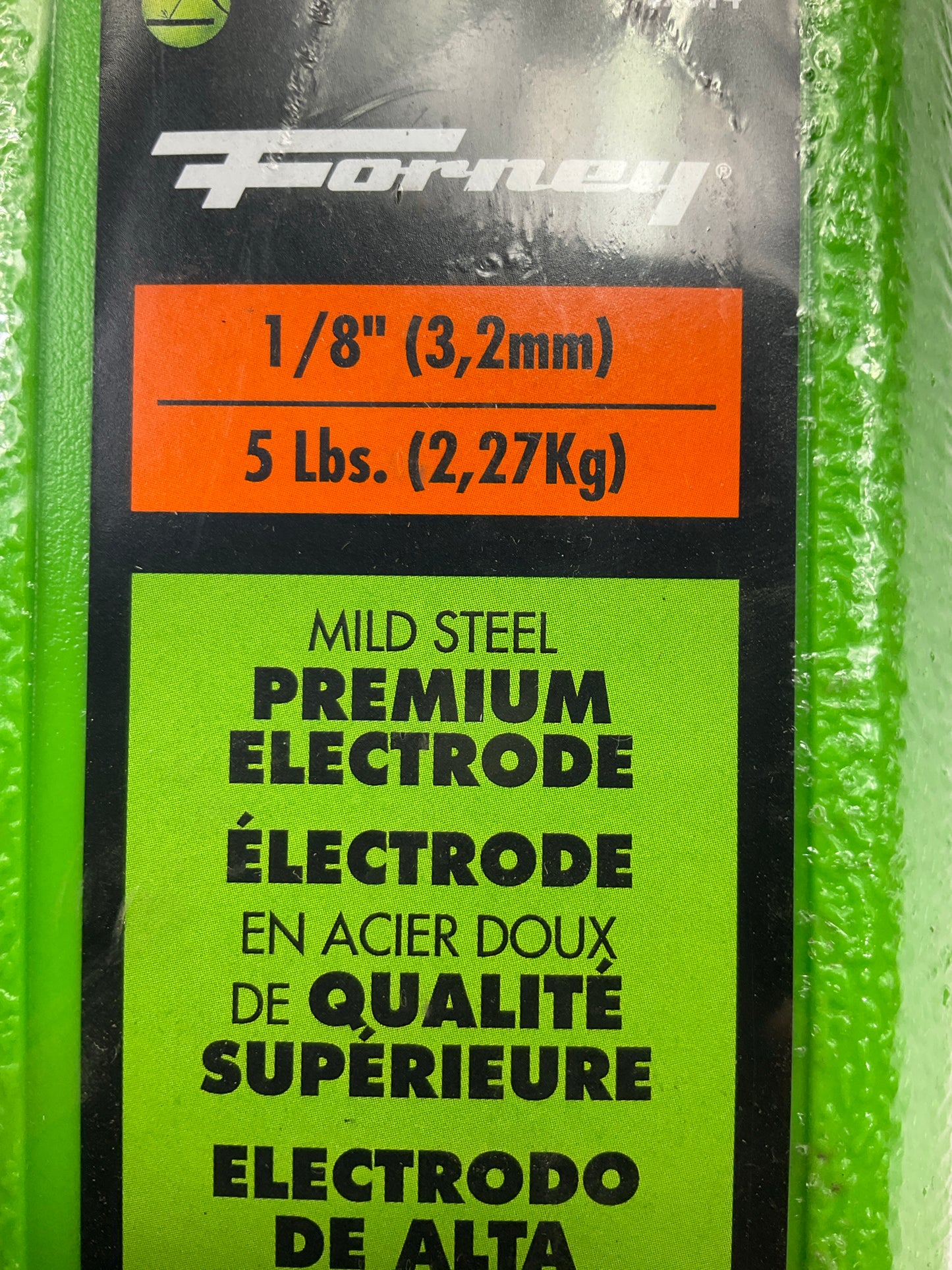 Forney 32105 E7014, Steel Electrode, 1/8 In X 5 Pound