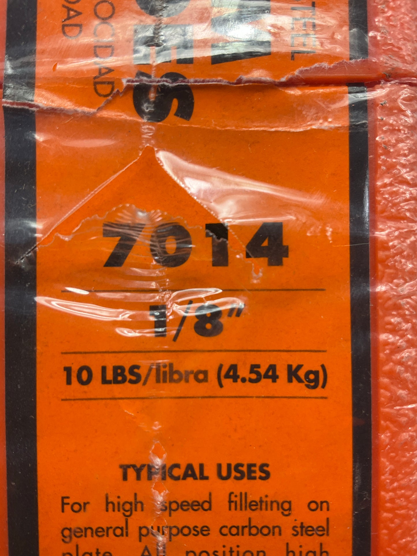 Forney 32110 E7014, Steel Electrode, 1/8 In X 10 Pound