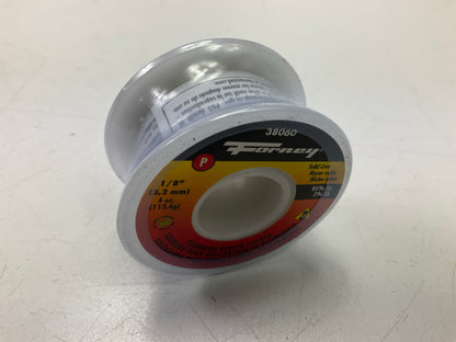 Forney 38060 Lead Free Plumbing Repair Solder, 1/8'' 95/5 Grade, 1/4lbs
