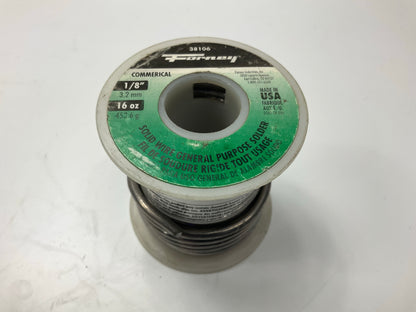 Forney 38106 Solder, General Purpose Repair, Solid Core, 1/8 In, 16 Ounce