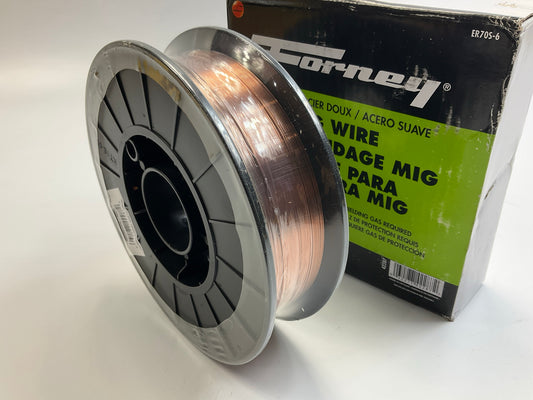 Forney 42287 ER70S-6, MIG Welding Wire, Mild Steel, .035 In Diameter X 10 Pound