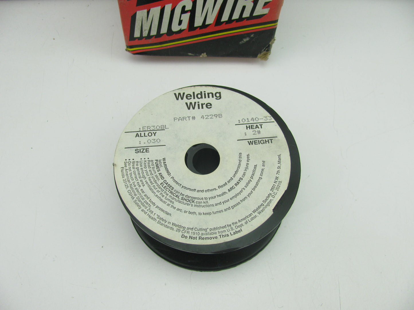 Forney 42298 ER308L .030'' Stainless Steel MIG Welding Wire 2 Lb Spool