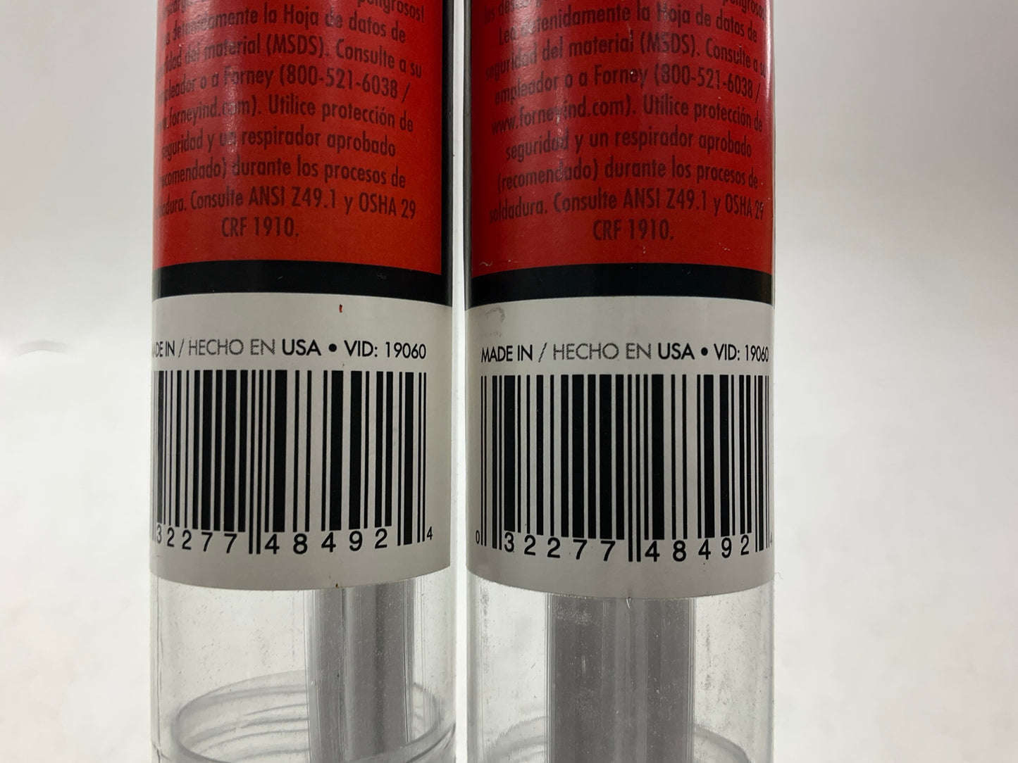 36 Pcs - Forney 48492 Fluxed Bronze Brazing Rod 3/32 X 36'' - 6 Packs Of 6 Each