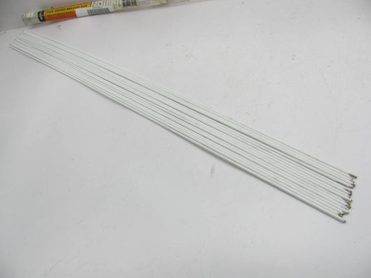 Forney 48495 4 Lbs Flux Coated Bronze Brazing Low Fuming Rod - 3/32'' X 36''