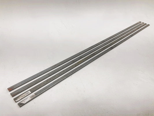 (4) Forney 49447 1/4'' X 1'' X 6 Feet Mild Steel Flat Stock, A36 Mild Carbon Steel